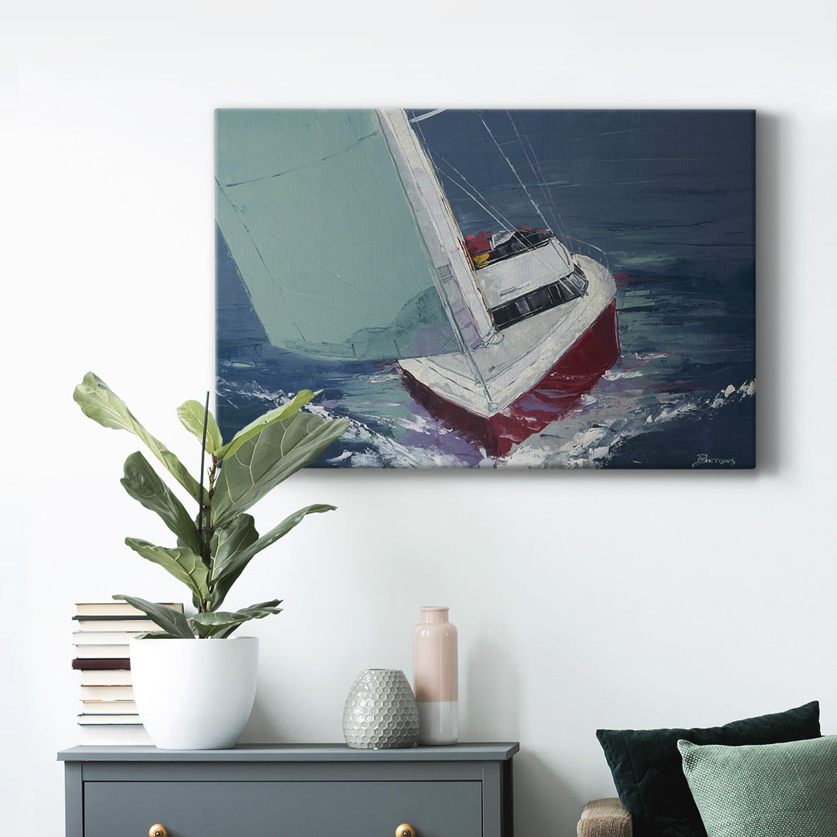 Day Sailing - Canvas Art Print