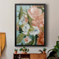 Bouquet Scatter II - Modern Framed Canvas Print