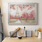 Spring In Paris - Modern Framed Canvas Print