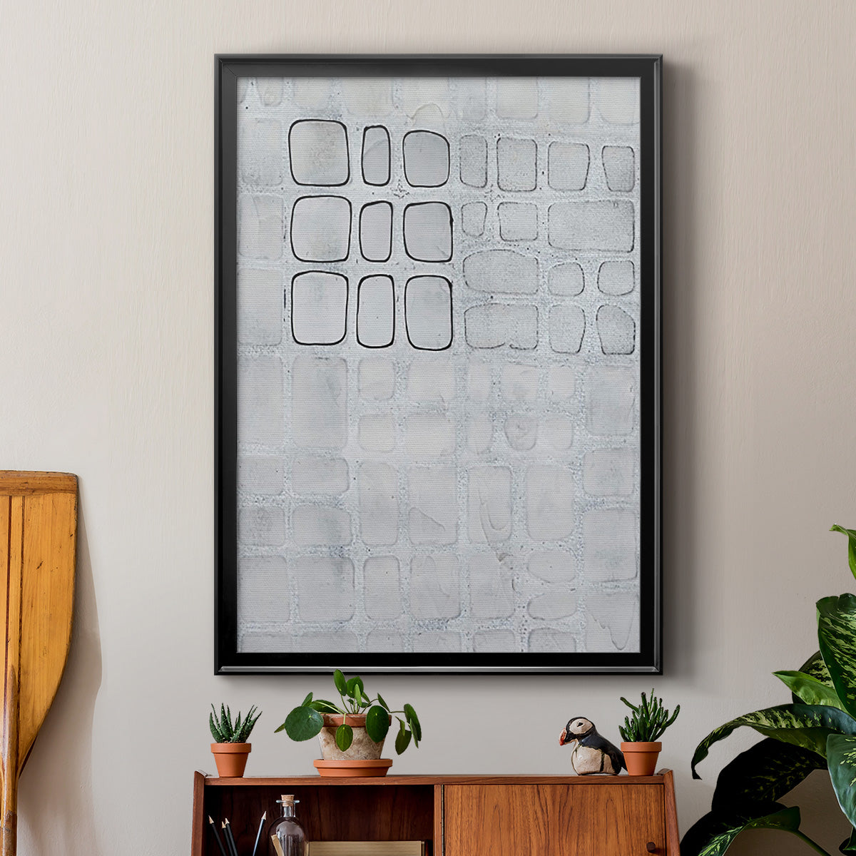 Lumen Colour I - Modern Framed Canvas Print