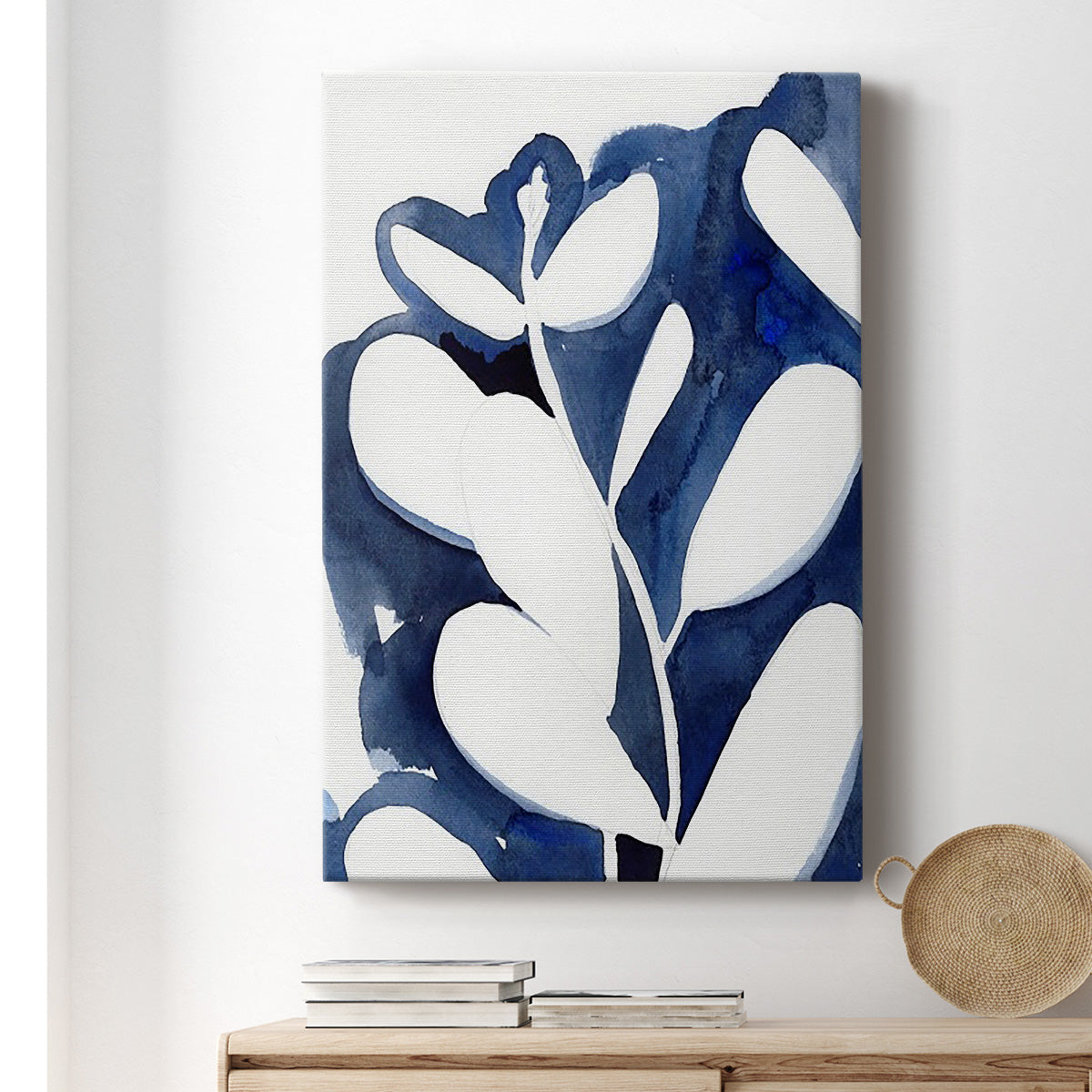 Blue Eucalyptus II Premium Gallery Wrapped Canvas - Ready to Hang