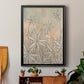 Embellished Starburst Bloom II - Modern Framed Canvas Print