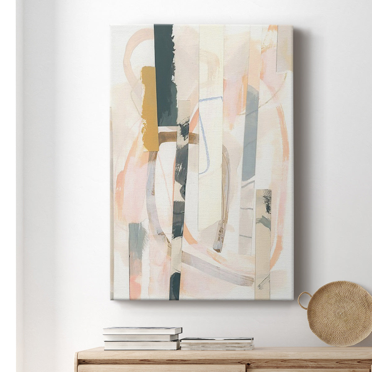 Melon Litmus II Premium Gallery Wrapped Canvas - Ready to Hang