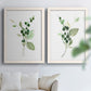 Sprigs in Green I   - Premium Framed Canvas 2 Piece Set - Ready to Hang