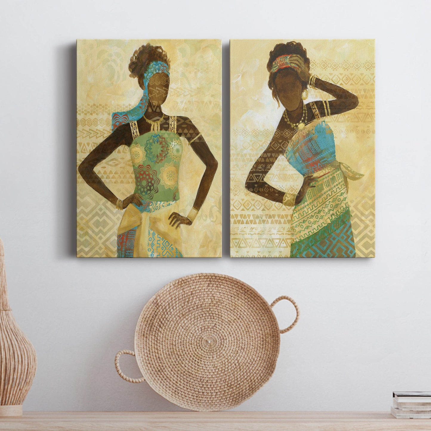 Tribal Vision I Premium Gallery Wrapped Canvas - Ready to Hang