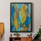 Colorful Cascade II - Modern Framed Canvas Print
