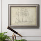 Sailboat Blueprint I Premium Framed Canvas- Ready to Hang