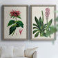 Antique Floral Folio I - Premium Framed Canvas 2 Piece Set - Ready to Hang