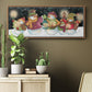 Christmas Lineup - Floater Framed Canvas Print