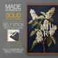 Floral Study Series LII - Restickable Framed Art Set