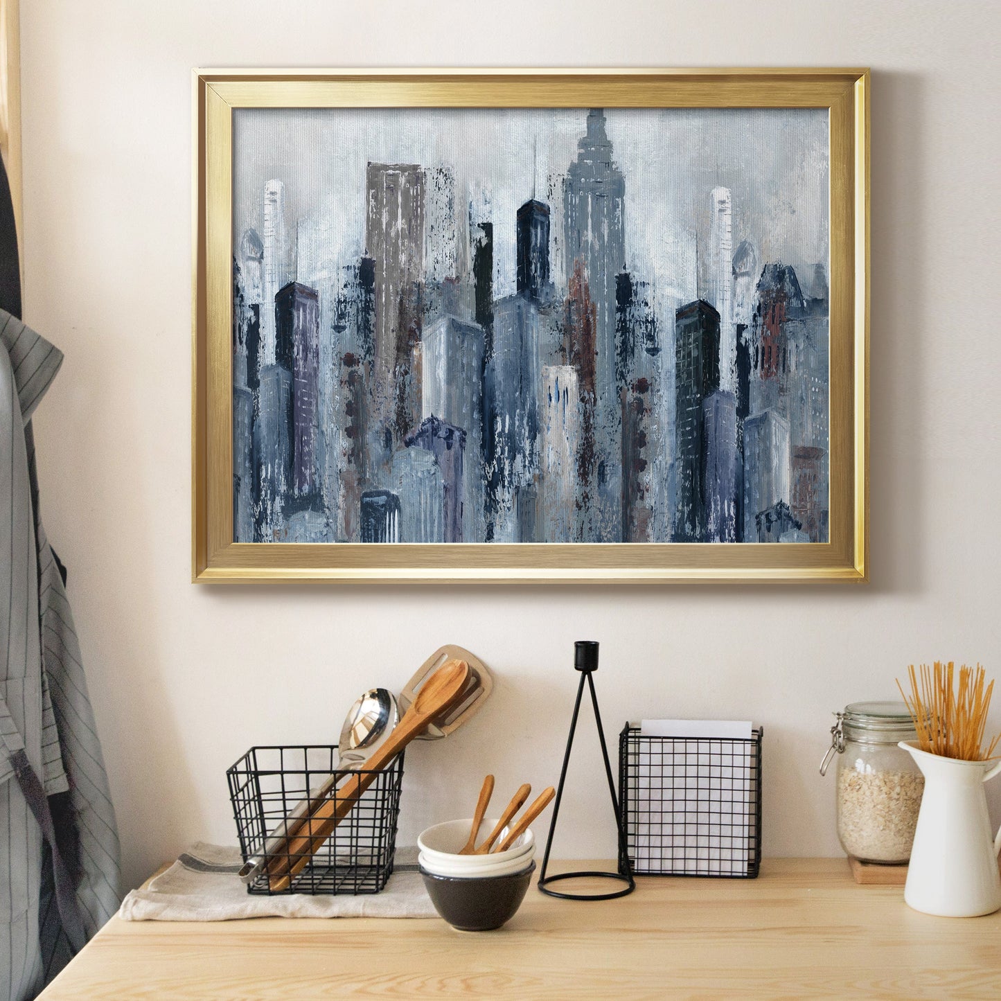 City Mood Premium Classic Framed Canvas - Ready to Hang