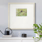 Resting Sparrow- Premium Framed Print Double Matboard