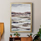 Muted Earth Layers II - Modern Framed Canvas Print