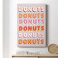 Donuts Premium Gallery Wrapped Canvas - Ready to Hang