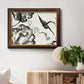 Lotus Study II Premium Framed Canvas- Ready to Hang