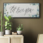 Let Love Grow - Floater Framed Canvas Print