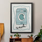 Wash - Modern Framed Canvas Print