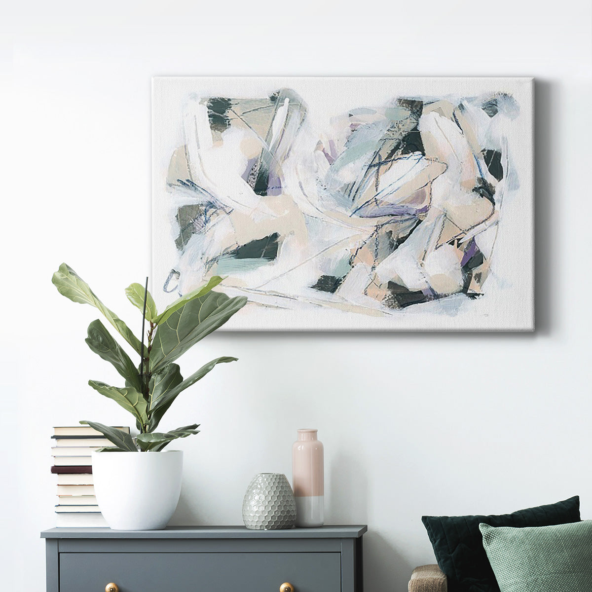 Arctic Helix I Premium Gallery Wrapped Canvas - Ready to Hang