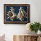 Conch Shells on Navy II Premium Framed Canvas- Ready to Hang