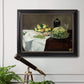 Still Life with Melon and Peaches - Ornate Framed Canvas Print