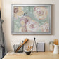 Blush Melody - Modern Framed Canvas Print