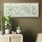Shiplap Vines Home - Floater Framed Canvas Print