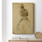 Cowgirl on Horseback I Premium Gallery Wrapped Canvas - Ready to Hang