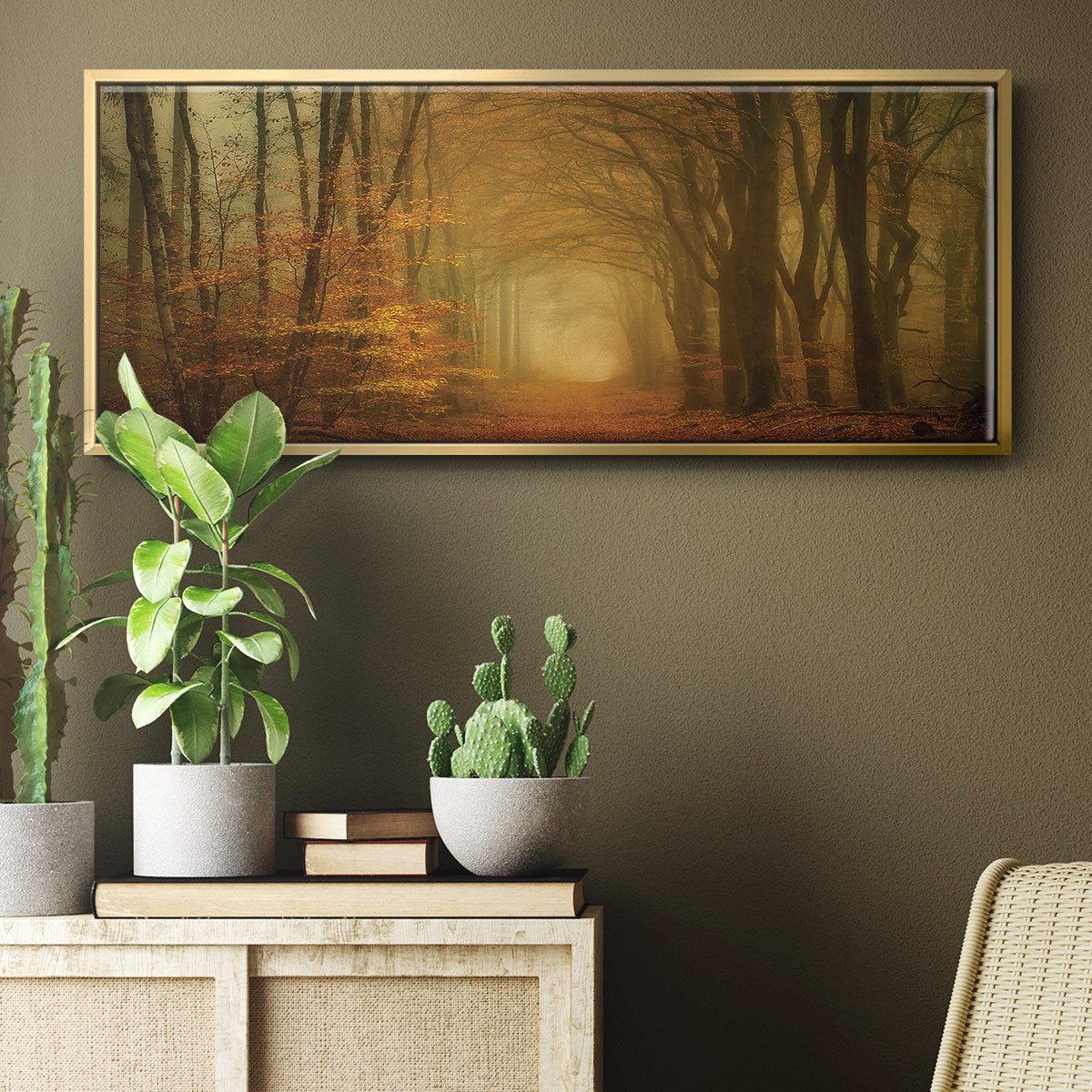 Early Light - Floater Framed Canvas Print