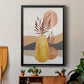 Adobe Moon I - Modern Framed Canvas Print