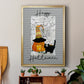 Happy Halloween Pumpkin - Modern Framed Canvas Print