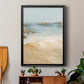 Tranquil Beach I - Modern Framed Canvas Print