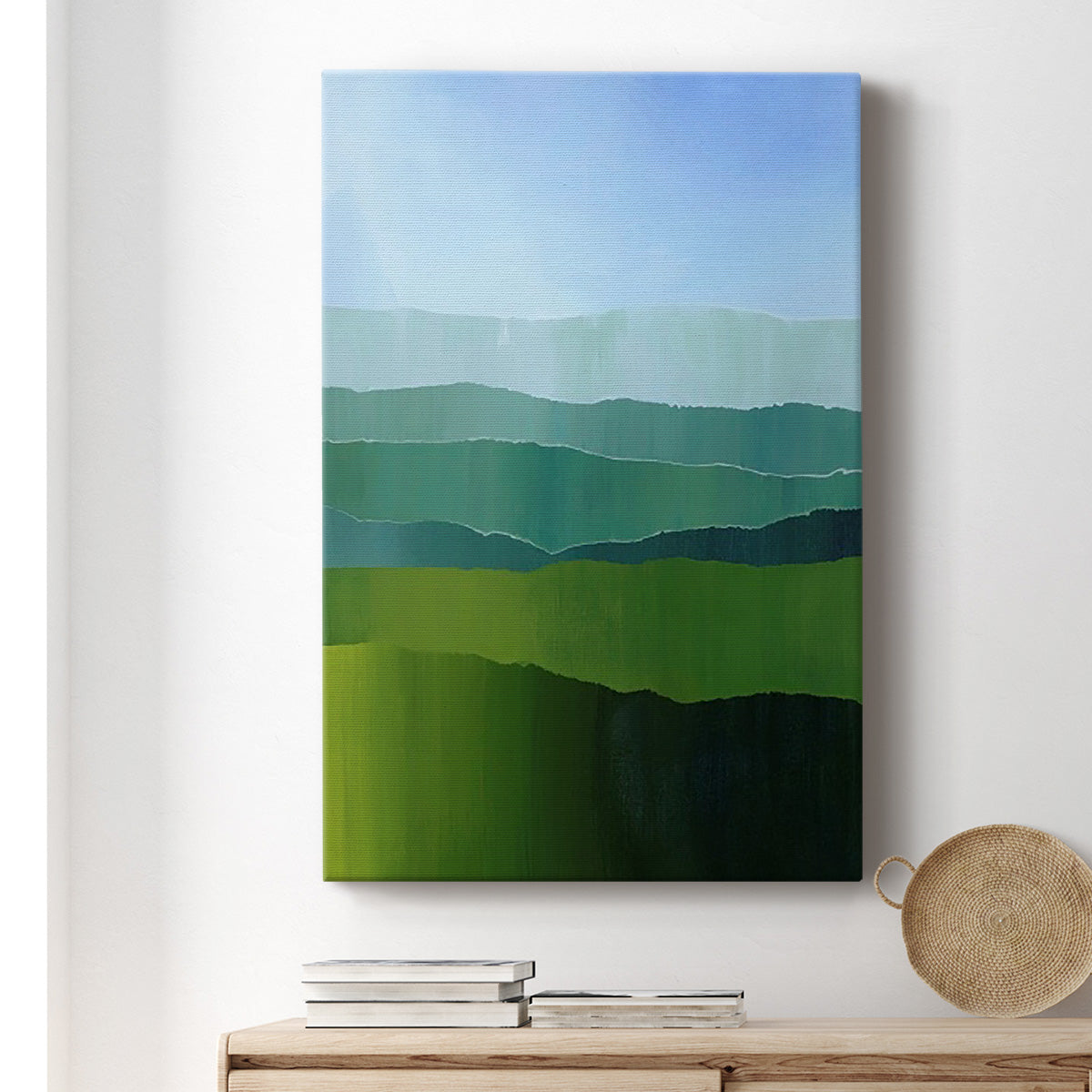 Blue Ridge Fade II Premium Gallery Wrapped Canvas - Ready to Hang