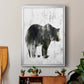 Bear Totem - Modern Framed Canvas Print