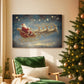 Dusk of Pale Winter Sleigh - Canvas Art Print