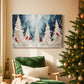 Soft Linen Whisper of Twilight - Canvas Art Print