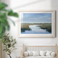 Coastal Plains II - Barnwood Framed Art Print