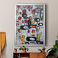 Fruit Collage I - Modern Framed Canvas Print