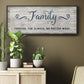 Family Forever - Floater Framed Canvas Print