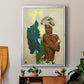 Woman Strong II - Modern Framed Canvas Print