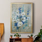 Blue Garden I - Modern Framed Canvas Print