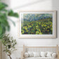 Yellow Grapevines Forever - Barnwood Framed Art Print