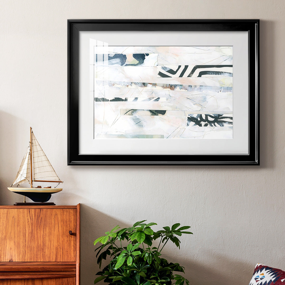 Pattern Camouflage II - Modern Framed Art Print