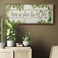 No Place Like Home - Floater Framed Canvas Print
