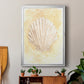 Salty Seashell II - Modern Framed Canvas Print