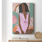 Curly Lady III Premium Gallery Wrapped Canvas - Ready to Hang