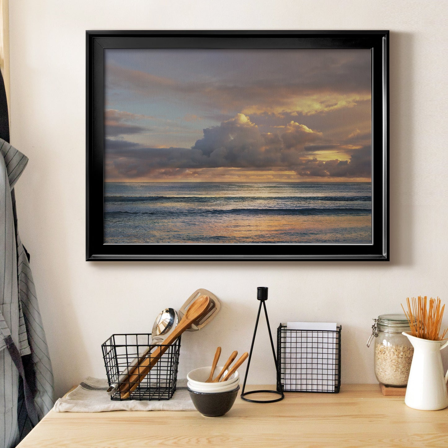 A Morning Meditation Premium Classic Framed Canvas - Ready to Hang