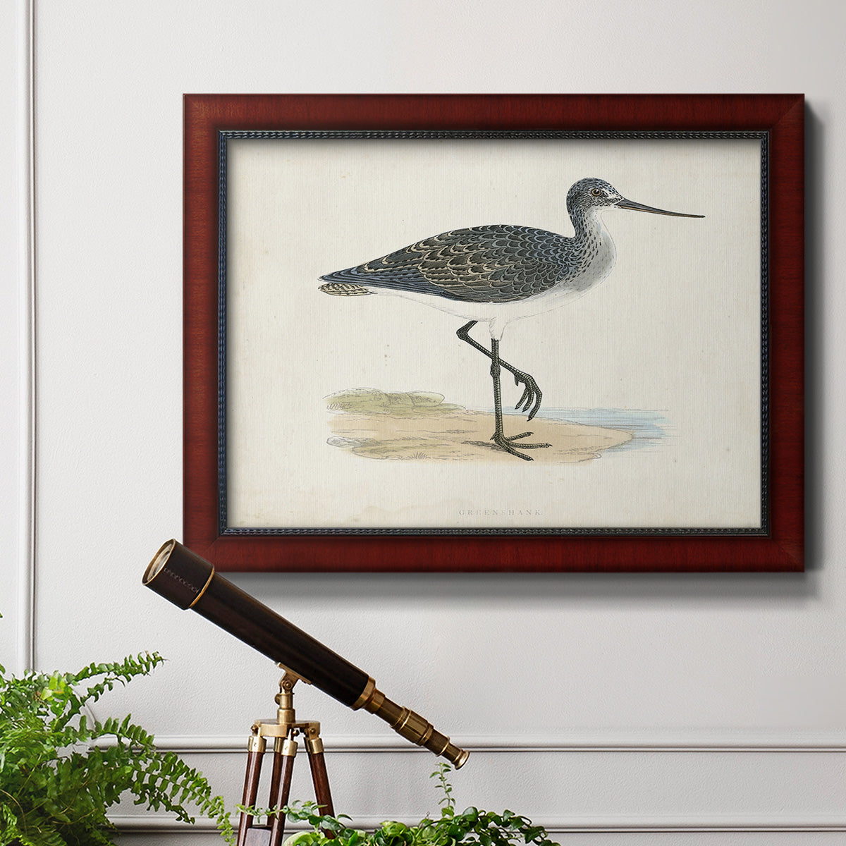 Morris Sandpipers III Premium Framed Canvas- Ready to Hang