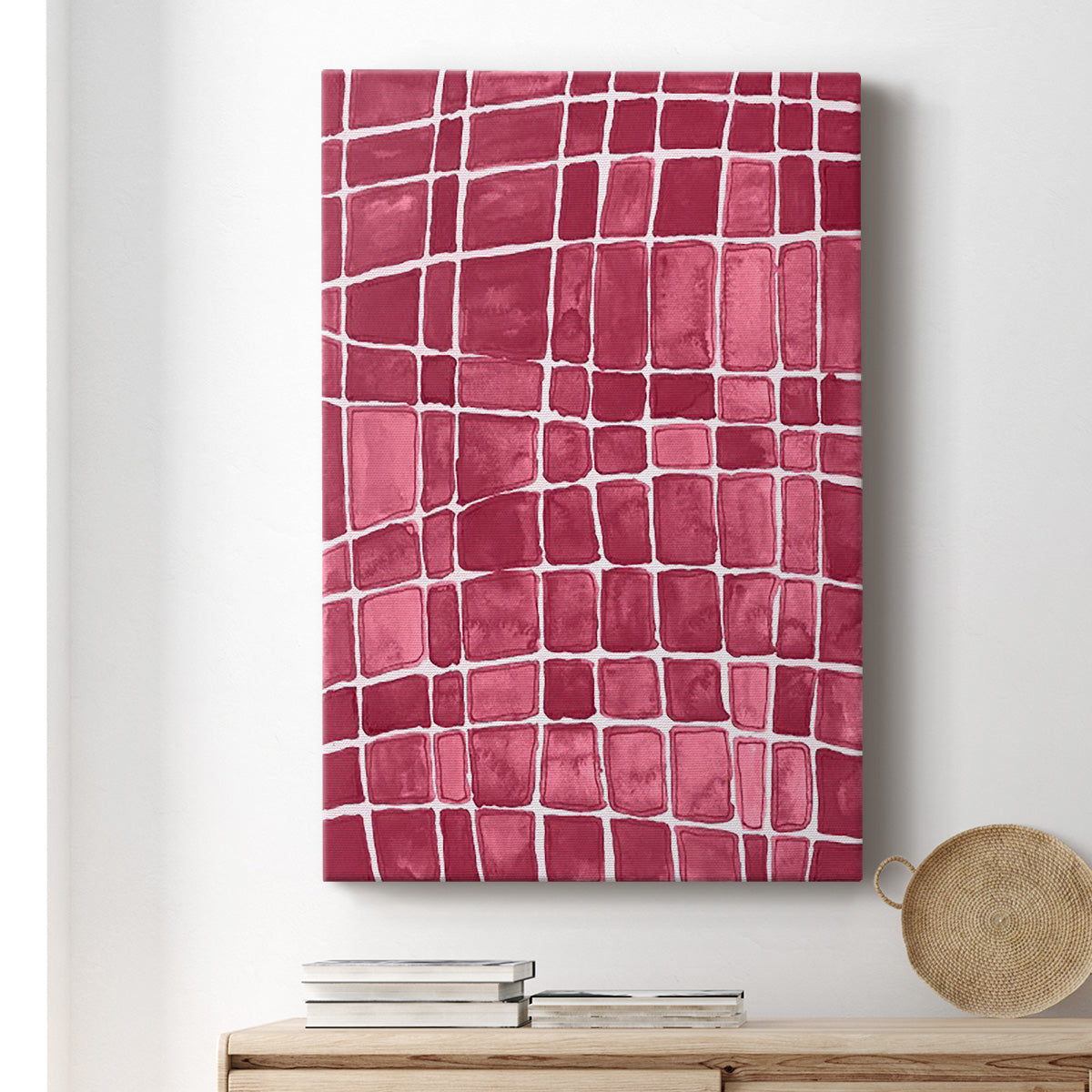 Square Bluff III - Canvas Art Print