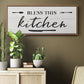 Bless this Kitchen - Floater Framed Canvas Print