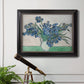 Irises II - Ornate Framed Canvas Print